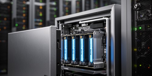 Soluções NAS com SSD Cache NVMe;