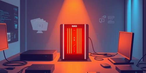 Como configurar um NAS? espaço reservado para movimentação de arquivos para evitar bloqueio de acesso 