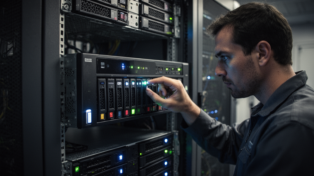 Como o backup funciona em um ambiente QNAP?