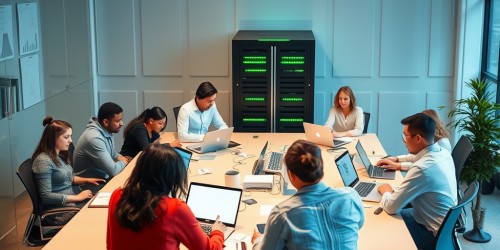 Colaboração entre equipes com storage NAS para aumentar a produtividade