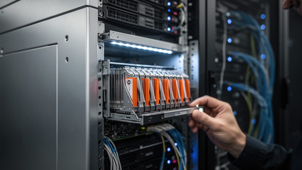 O que é um storage NAS empresarial com cache SSD NVMe?