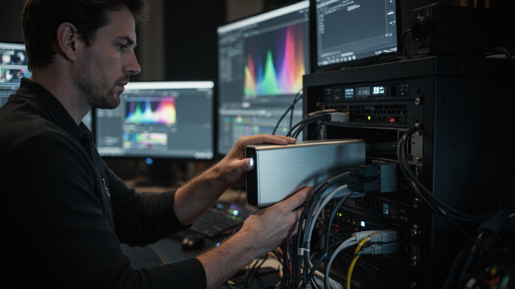O que é um storage Thunderbolt com velocidade de 20 a 120 Gbps?