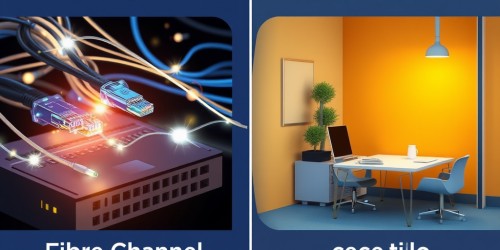 Diferenças entre conexão SAN Fibre Channel e iSCSI