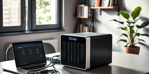 Storage Qnap com 4 baias Desktop