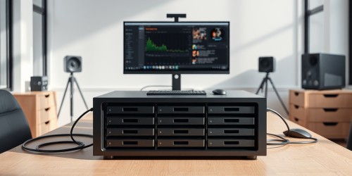 Storage Qnap com 6 baias Desktop