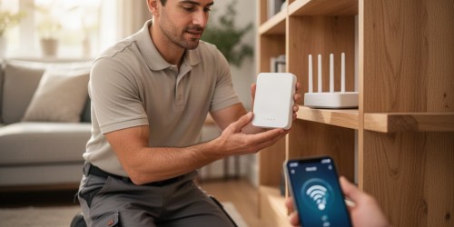 Sinal fraco? Veja como o serviço de instalação de redes Wi-Fi resolve sua conexão