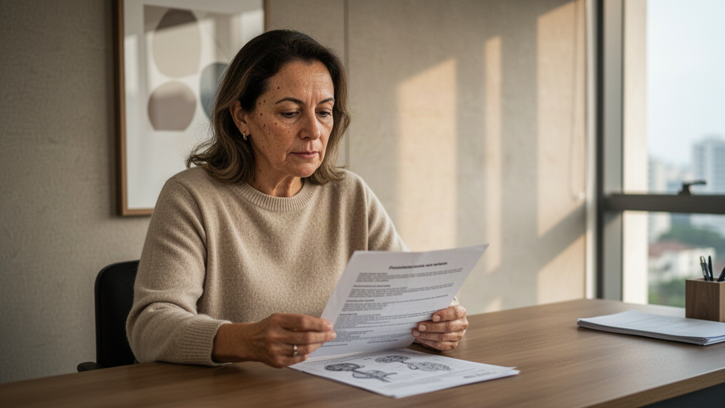 Opções de tratamento e acompanhamento