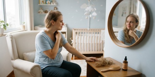 Queda de cabelo após o parto e sua relação com o puerpério