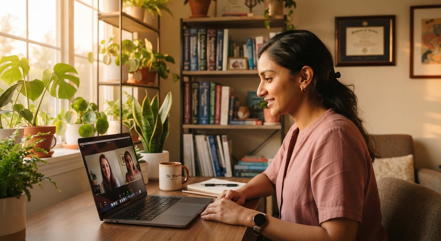 Como funciona a consulta online com uma ginecologista no Brasil