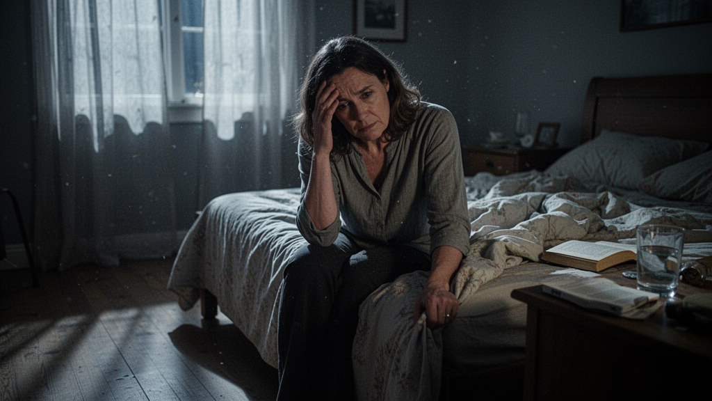 Principais causas da dificuldade para dormir na menopausa