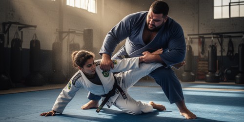 Como evitar erros comuns ao tentar raspar adversários mais pesados no tatame