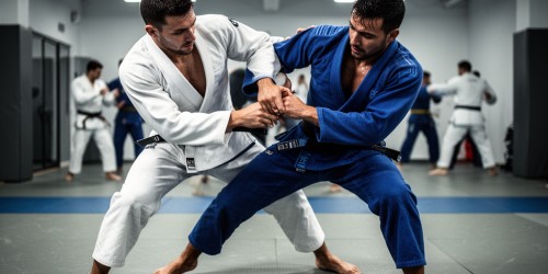 Como o treinamento presencial acelera o aprendizado das técnicas de jiu-jitsu