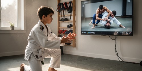 Como a transmissão de eventos de Jiu-Jitsu online ajuda iniciantes a aprender técnicas