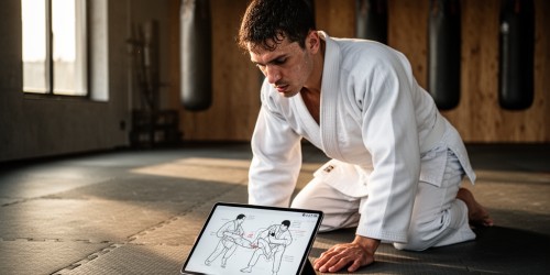 Por que seguir planos de treino de Jiu-Jitsu online para evoluir no tatame?
