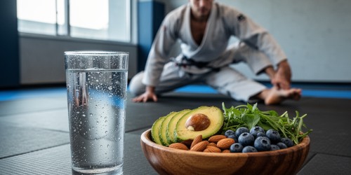 Como a hidratação e dieta correta previnem lesões e fadiga no Jiu-Jitsu