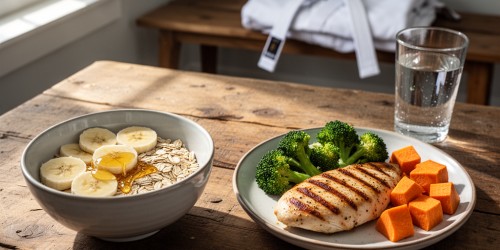 Guia completo de nutrição para praticantes de Jiu-Jitsu: o que comer antes e depois