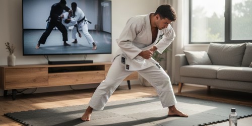 Como escolher o melhor curso online de Jiu-Jitsu para refinar suas técnicas em casa