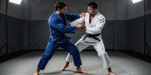 Guia completo de técnicas essenciais para dominar a transição na faixa azul de Jiu-Jitsu