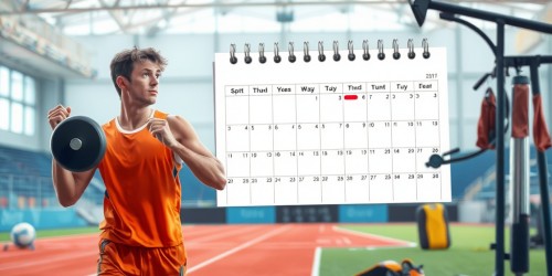 Como Ajustar Sua Rotina de Treinos Durante a Semana de Competições