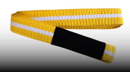 Faixa Amarela e Branca no Jiu-Jitsu