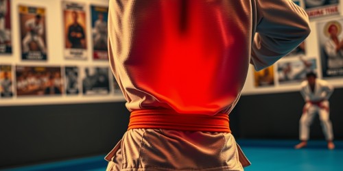 Faixa Laranja e Preta no Jiu-Jitsu