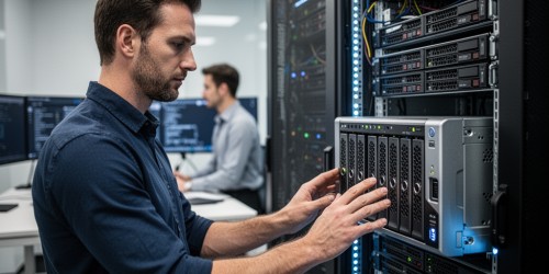 O que é storage NAS para agentes de IA e como ele apoia a base de conhecimento?