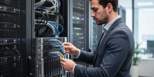 Como fazer a organização de arquivos para IA local em um servidor NAS?