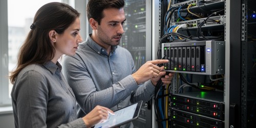 Como o storage NAS se encaixa em projetos de IA local com RAG e LLM?
