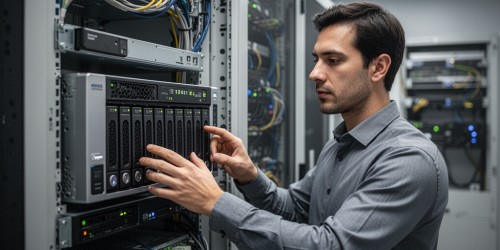 Como organizar a camada de dados da IA em um storage NAS?
