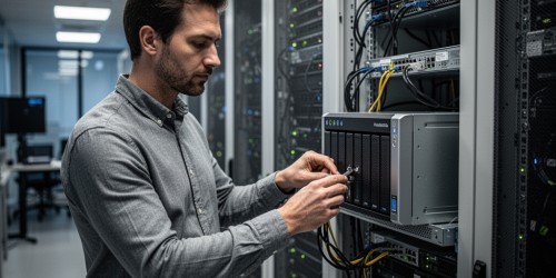 Por que projetos de IA local exigem storage NAS para organizar arquivos?