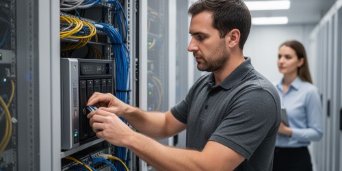 Qual o papel do storage NAS na infraestrutura de IA local para empresas?
