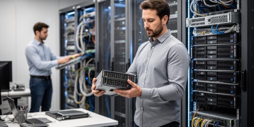 Storage NAS QNAP na camada de dados para LLM local