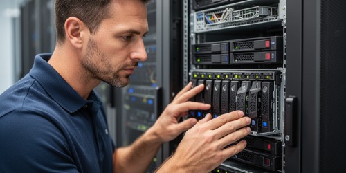 Como separar operação e backup da IA local com QNAP