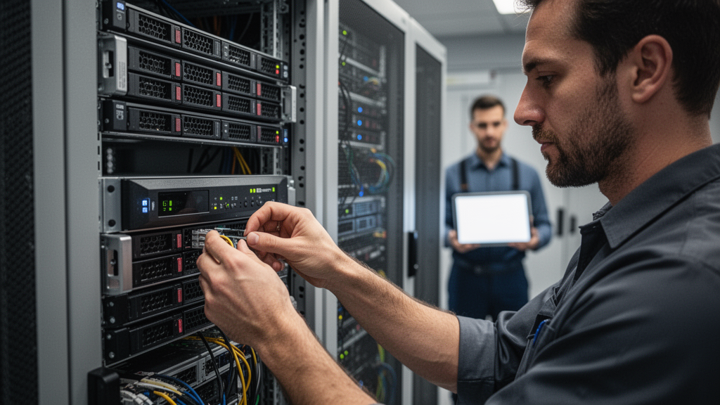 Organizando o repositório de backup para IA
