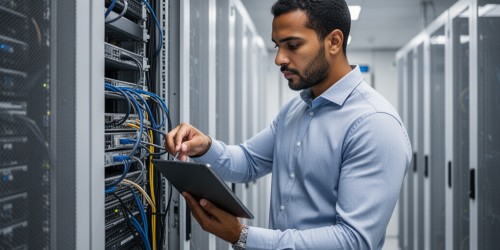 Storage NAS QNAP para backup de IA local em ambiente virtual