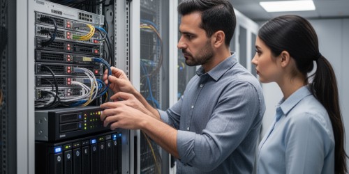 Como a Infortrend atende grandes volumes de dados de IA local?