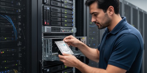 Mais capacidade para arquivos de IA local com storage Infortrend