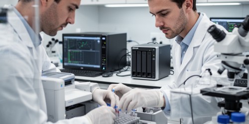 QNAP para bioinformática com storage NAS centralizado