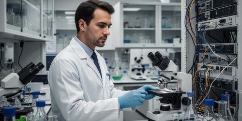 Servidor NAS QNAP para laboratórios de pesquisa genética