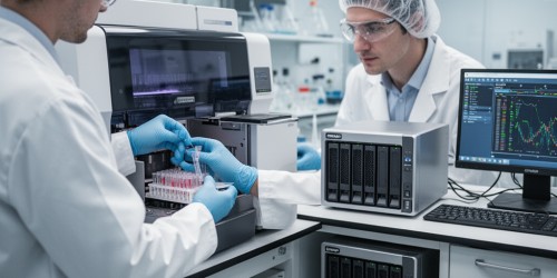Storage NAS QNAP para genômica e bioinformática