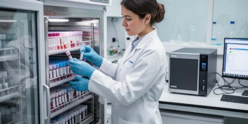 QNAP para bibliotecas de DNA e RNA em laboratório