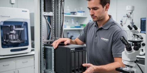 QNAP para armazenamento de BAM e VCF em pesquisa