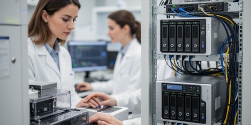 QNAP para backup de dados de genômica em NAS