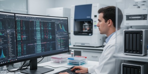 Infortrend para retenção de dados de bioinformática com DRAGEN
