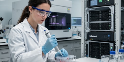 Alta capacidade para DRAGEN e bioinformática com Infortrend