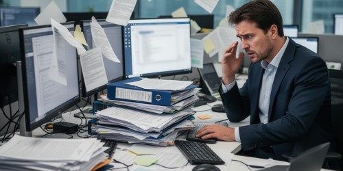Por que arquivos espalhados atrapalham a operação da empresa