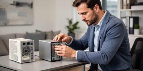 Storage NAS ou computador antigo como servidor de arquivos