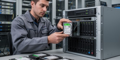 Como escolher discos e SSDs para um servidor NAS corporativo