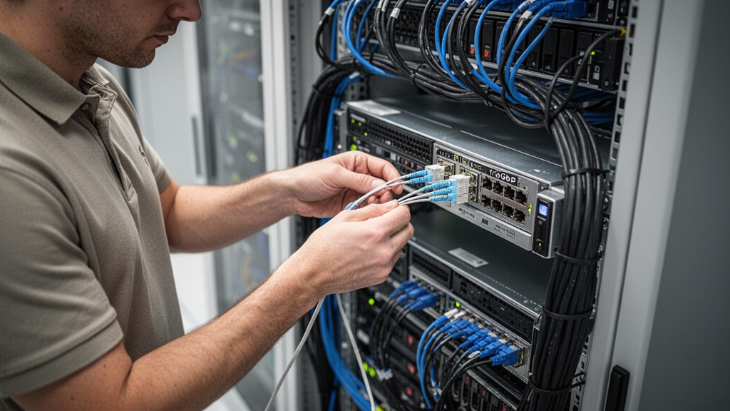 Aceleração com rede de 10GbE