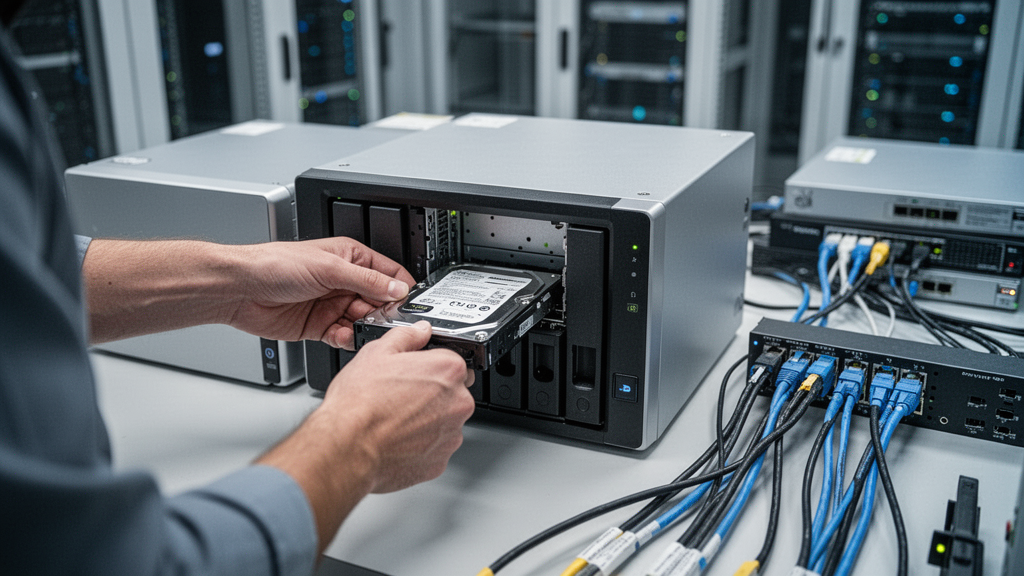 Capacidade e conectividade para crescimento
